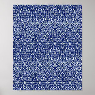 William Morris's famous pattern eyebright Poster