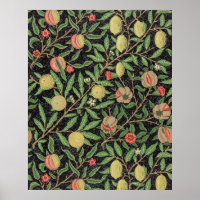 William Morris's Fruit pattern (1862) 
