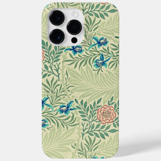 William Morris's Larkspur famous pattern    Case-Mate iPhone Case (Back)