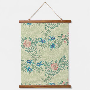William Morris's Larkspur famous pattern  Hanging Tapestry