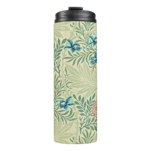 William Morris's Larkspur famous pattern Thermal Tumbler