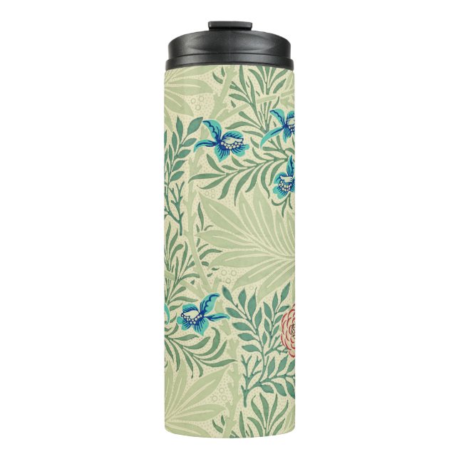 William Morris's Larkspur famous pattern  Thermal Tumbler (Front)