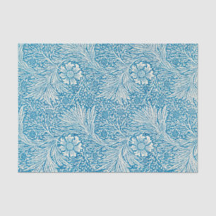 William Morris's Marigold Blue White Pattern Tissue Paper