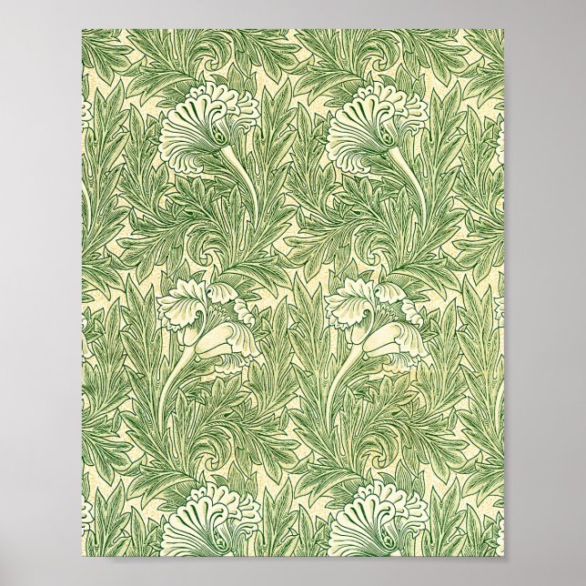 William Morris's Tulip famous pattern Poster (Front)