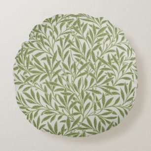 William Morris's Willow pattern (1874). Round Cushion