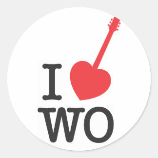 William Ocean Classic Round Sticker