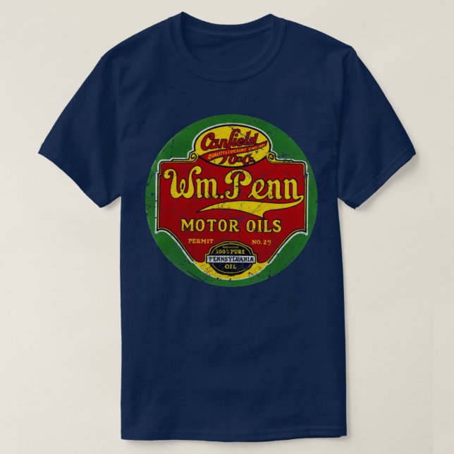William Penn Oil Company T-Shirt (Design Front)