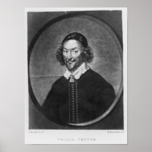 William Prynne  illustration Poster