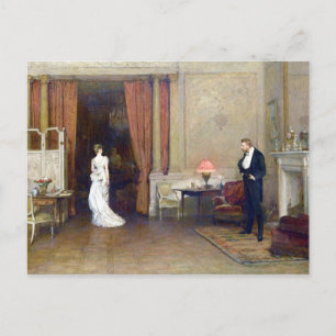 William Quiller Orchardson The First Cloud Postcard