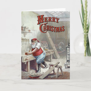 William Roger Snow — Santa's Workshop Holiday Card