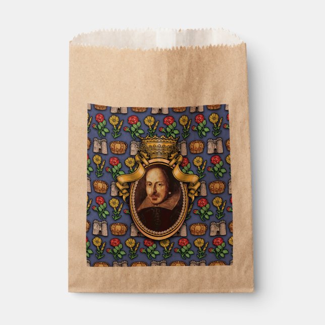 William Shakespeare Favour Bag (Front)