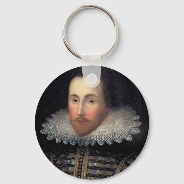 william shakespeare key ring (Front)