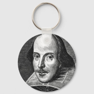 William Shakespeare Key Ring