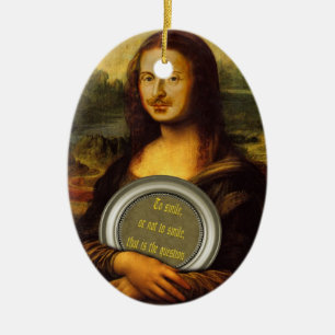 William Shakespeare Parody Ceramic Tree Decoration