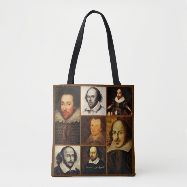 William Shakespeare Polyester Tote (Front)