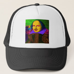 William Shakespeare Pop Art Trucker Hat