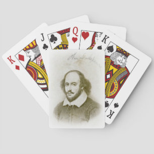 William Shakespeare Portrait and Signature Cards