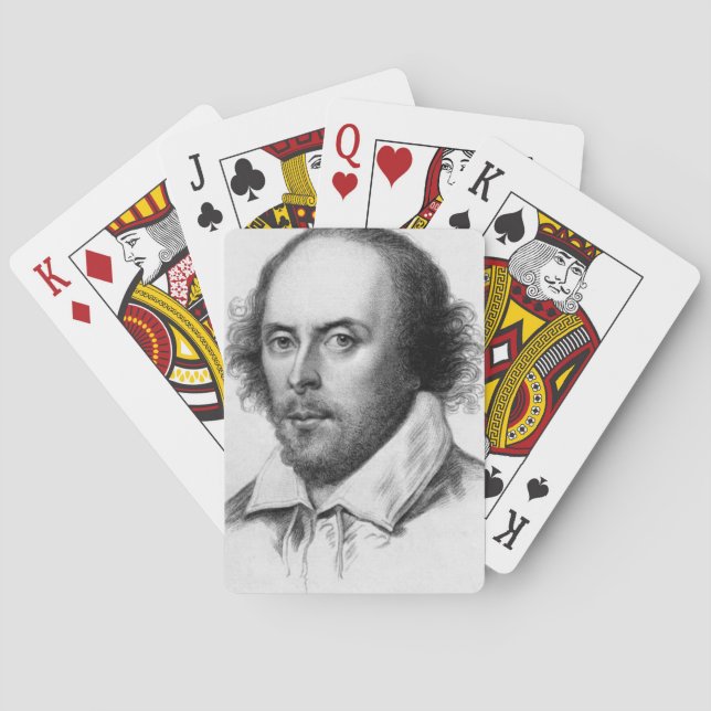 William Shakespeare Portrait Cards (Back)
