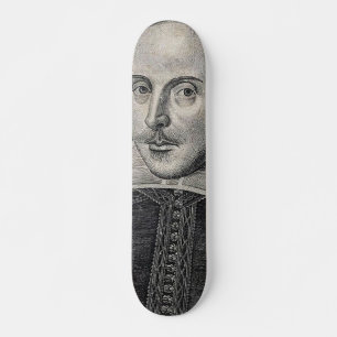 William Shakespeare Portrait Skateboard