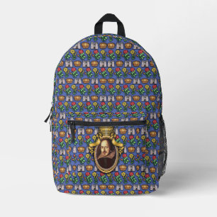 William Shakespeare Print Cut Sew Bag