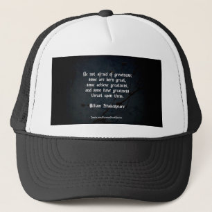 William Shakespeare Quote Trucker Hat