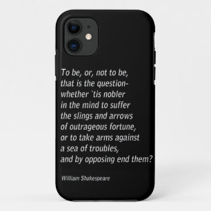 William Shakespeare`s `Hamlet` iPhone 11 Case