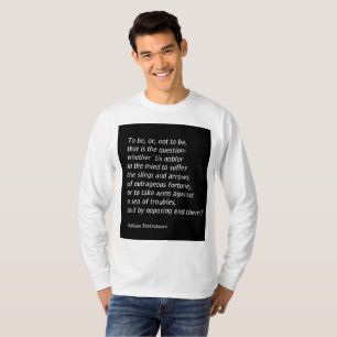 William Shakespeare`s `Hamlet` T-Shirt