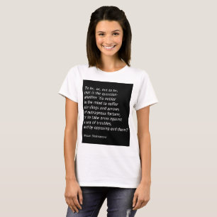 William Shakespeare`s `Hamlet` T-Shirt