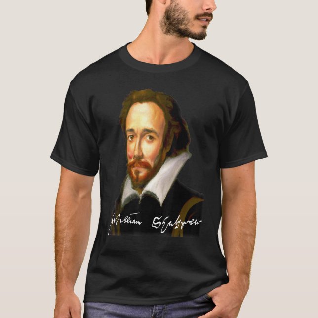 William Shakespeare T-Shirt (Front)