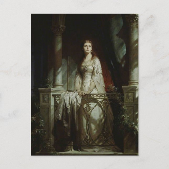 William Shakespeare's Juliet Postcard (Front)