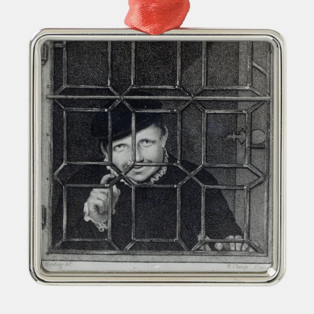 William Sommers, engraved by R. Clamp, 1794 Metal Ornament (Front)