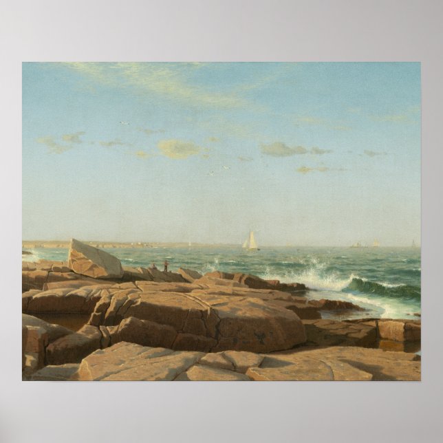 William Stanley Haseltine - Narragansett Bay Poster (Front)