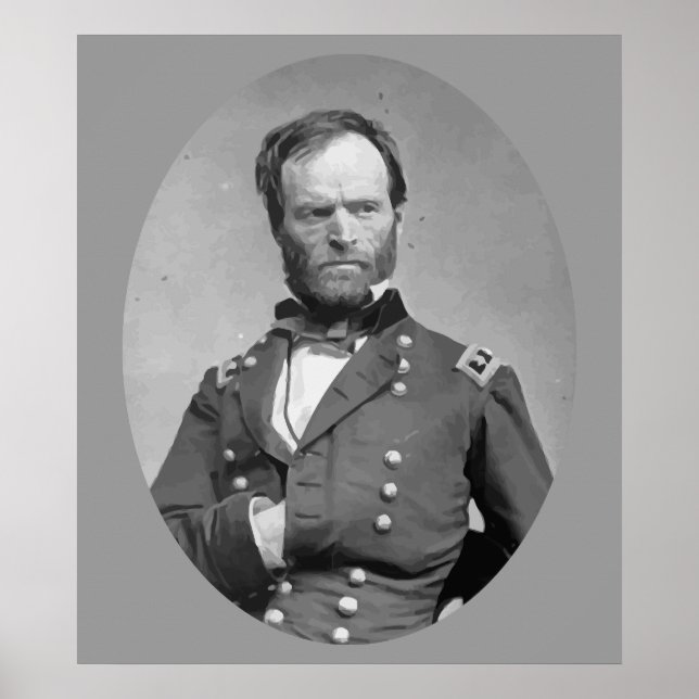 William Tecumseh Sherman Poster (Front)