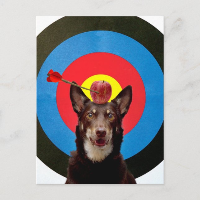 William Tell's Assistant Postcard (Front)