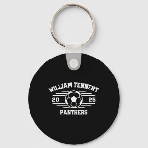 William Tennent Panthers Soccer Byll 2025 Key Ring
