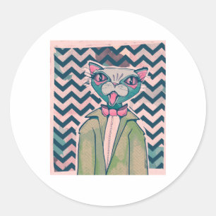 William The Cat Sticker