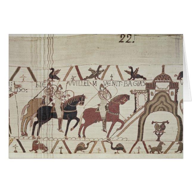 William the Conqueror  arrives at Bayeux (Front Horizontal)