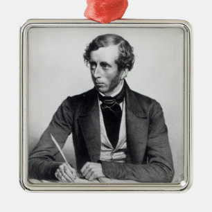 William Thompson  1849 Metal Ornament