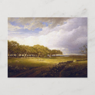 William Trost Richards Old Orchard at Newport Postcard