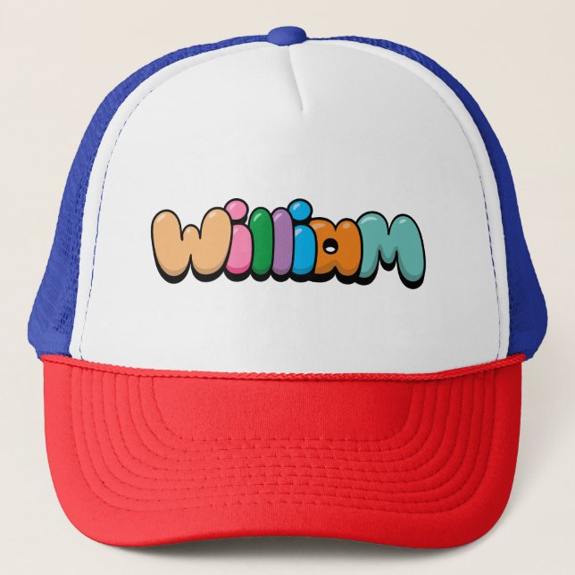 William Trucker Hat (Front)
