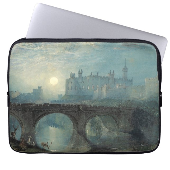 William Turner Alnwick Castle  Laptop Sleeve (Front)
