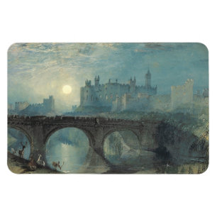 William Turner Alnwick Castle  Magnet