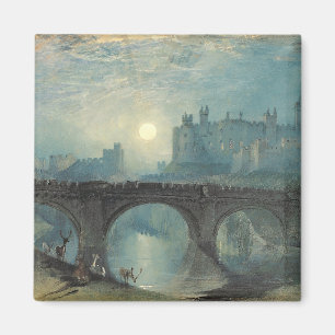 William Turner Alnwick Castle  Magnet