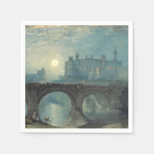 William Turner Alnwick Castle Napkin