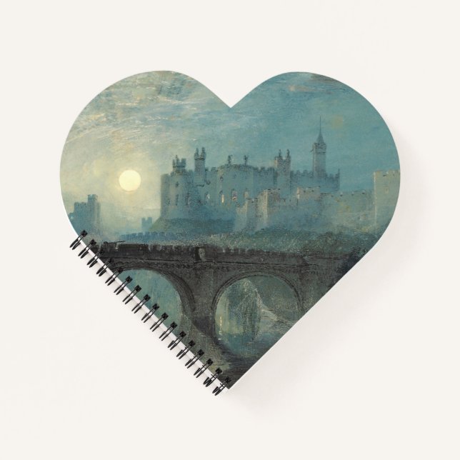 William Turner Alnwick Castle  Notebook (Front)