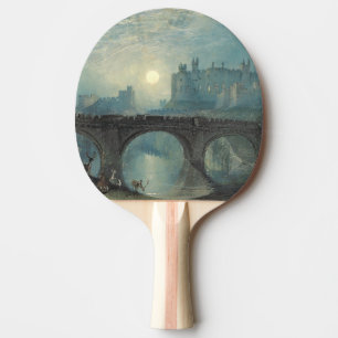 William Turner Alnwick Castle Ping Pong Paddle
