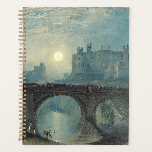William Turner Alnwick Castle  Planner (Front)
