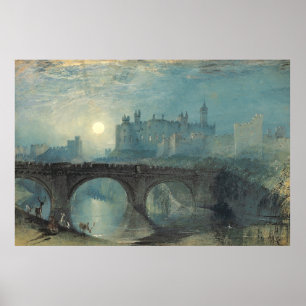William Turner Alnwick Castle Poster
