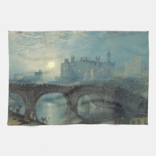 William Turner Alnwick Castle Tea Towel