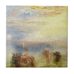 William Turner - Approach to Venice Ceramic Tile